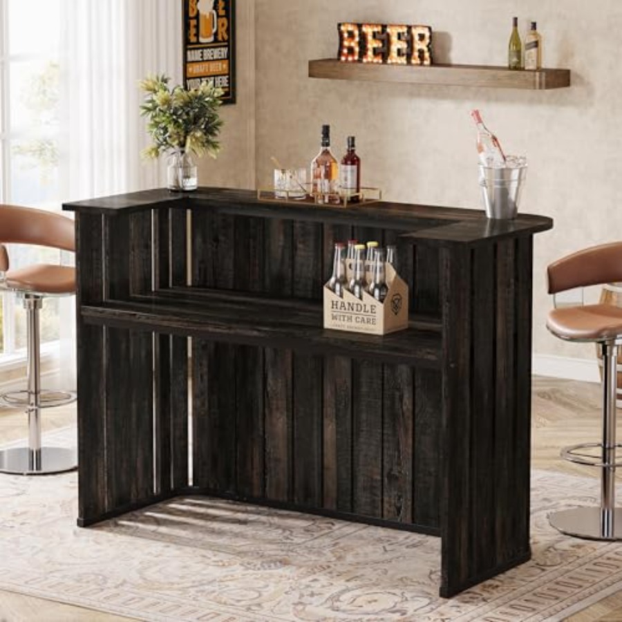 ชุดบาร์สำหรับใช้ในบ้าน ทำจากไม - Home Bar Shelves บทวิจารณ์และราคา