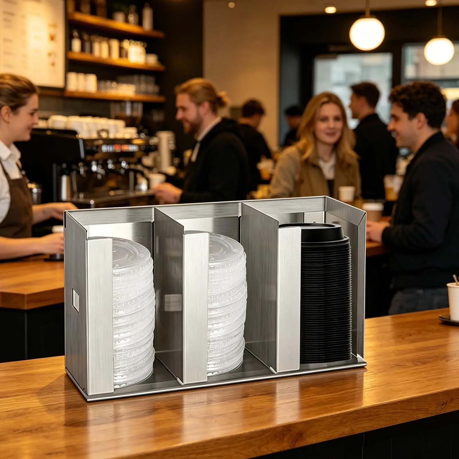 ที่จัดเก็บแก้วและฝาปิดพร้อมช่อ - Home Bar And Coffee บทวิจารณ์และราคา