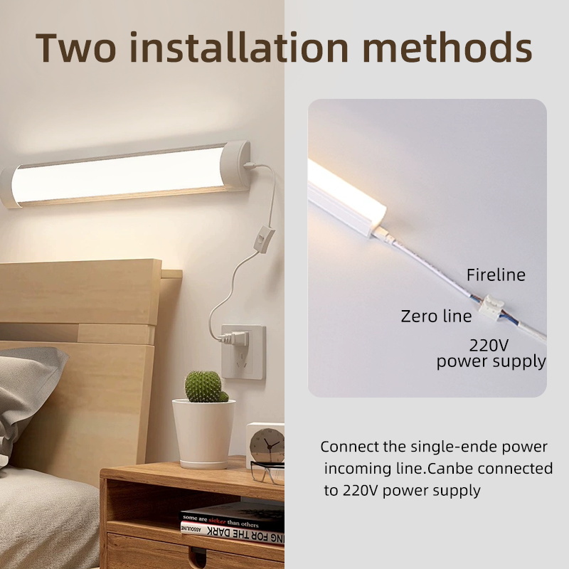โคมไฟตู้ LED แบบต่อได้ยาว120ซม - Home Bargains บทวิจารณ์และราคา