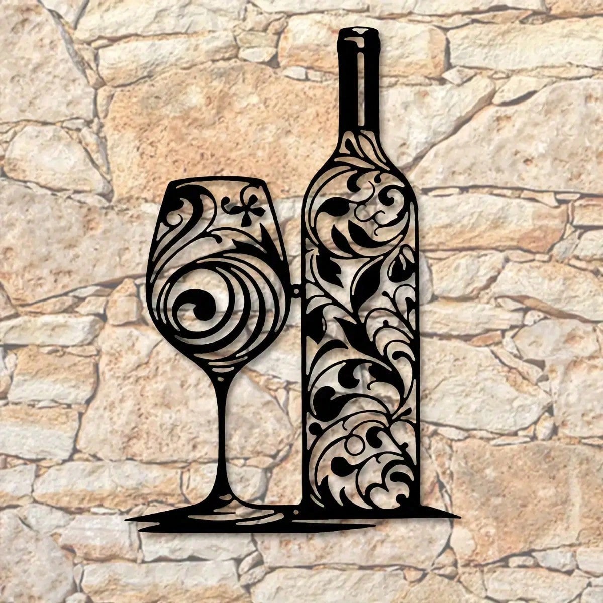 CIFBUY งานศิลปะเหล็กตกแต่งผนัง - Home Bar And Restaurant บทวิจารณ์และราคา