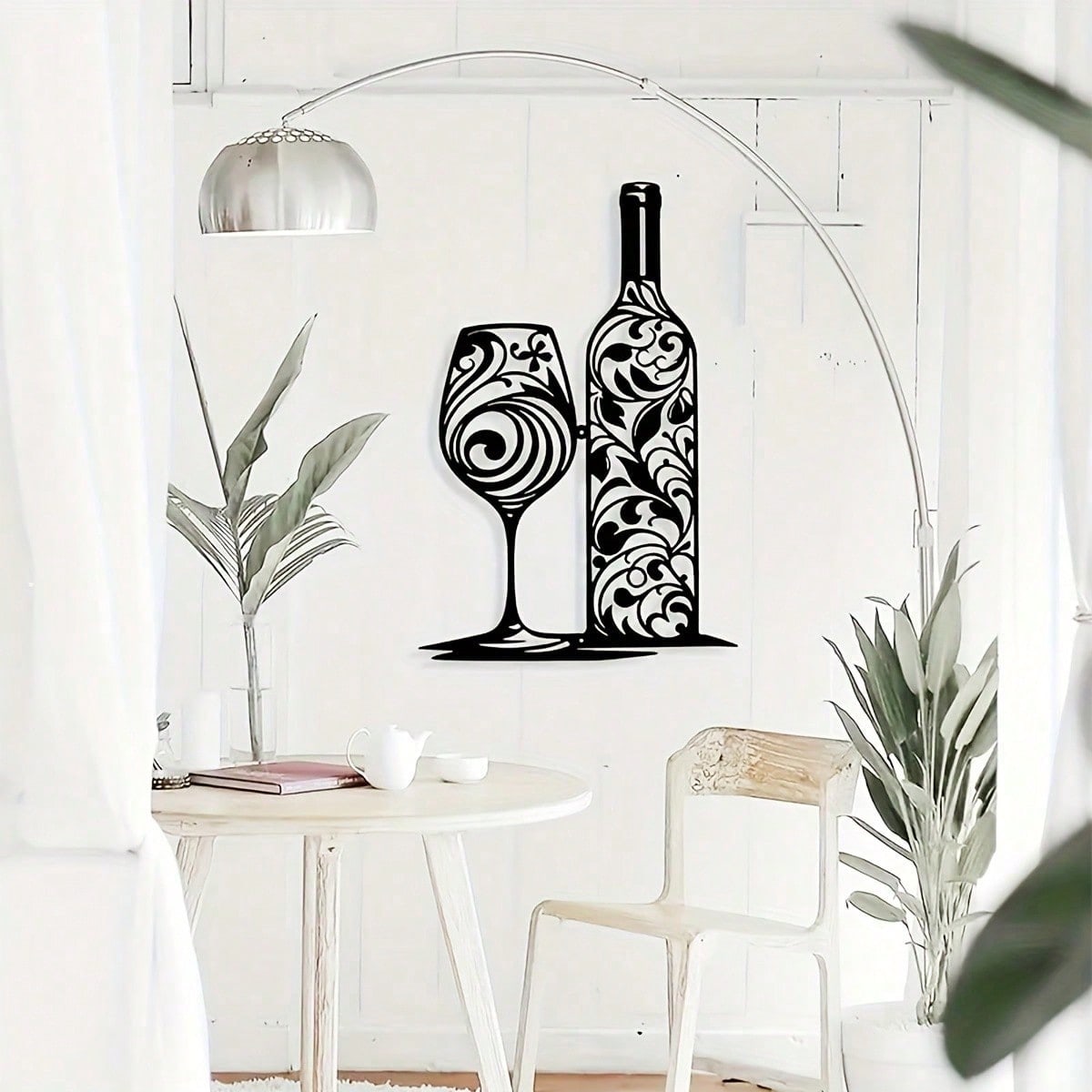 CIFBUY งานศิลปะเหล็กตกแต่งผนัง - Home Bar And Restaurant บทวิจารณ์และราคา