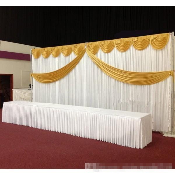Customade ซาตินงานแต่งงานฉากหล - Home Bargains บทวิจารณ์และราคา