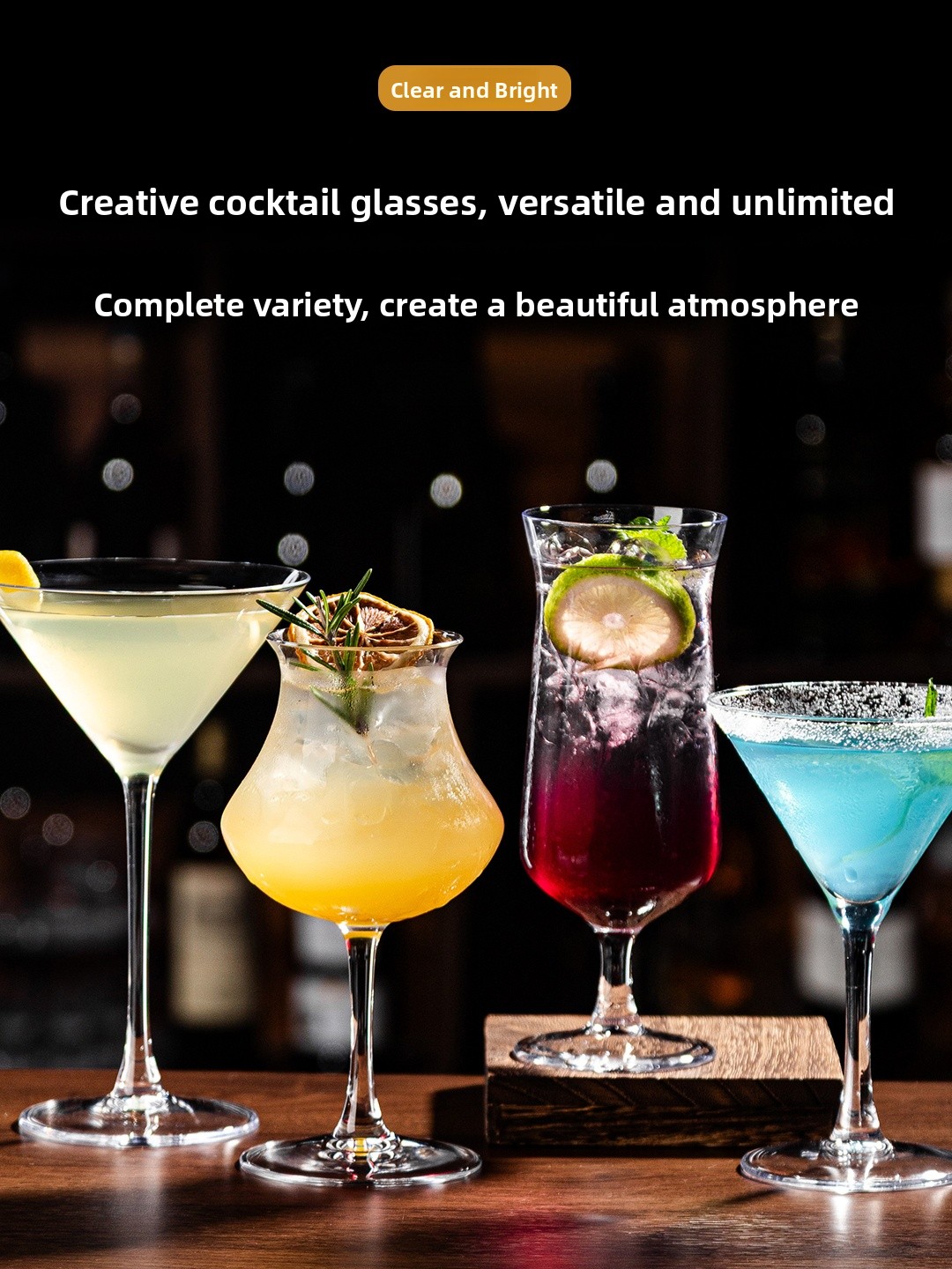 ชุดแก้วค็อกเทลคริสตัลพรีเมียม  - Highball Glass Set บทวิจารณ์และราคา